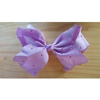 8" bling bows [Colour: Purple]