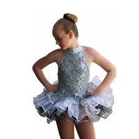 Flair Silver Tutu Dress