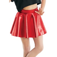 MA Red Skater Skirt