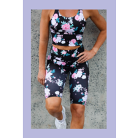 Sylvia P Midnight Harmony long crop top
