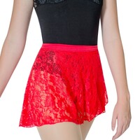 Lace wrap ballet skirt