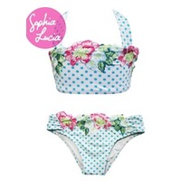 Garden Party Polka Dot Bikini - Child