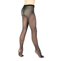 Child Basic Footed Fishnet Tights (Colour: Black; Size: One Size)