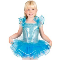 Flutter Sleeve Tutu Dress