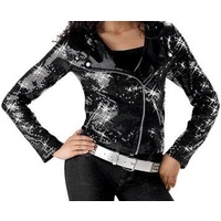 Sequin Motorcycle Jacket