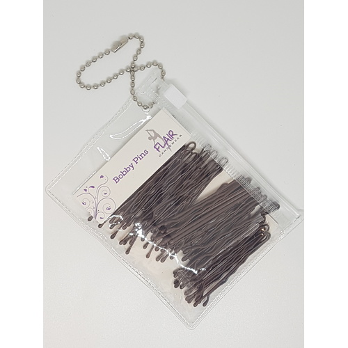 Flair Dancewear bobby pins [Colour: Light Brown]
