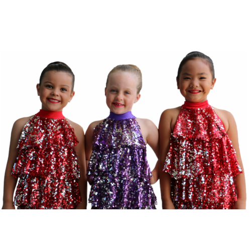 All About That Sparkle [Colour: Red] [Size: Medium Child]