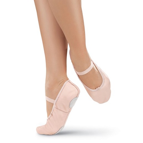 Leather split sole ballet shoes [Size: 24]