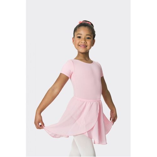Mock Wrap Ballet Skirt [Colour: Pink]