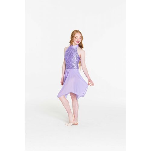 Pastel Essence Dress [Colour: Lilac]
