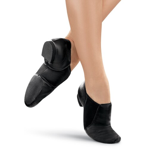 Balera slip on jazz shoes [Colour: Black]