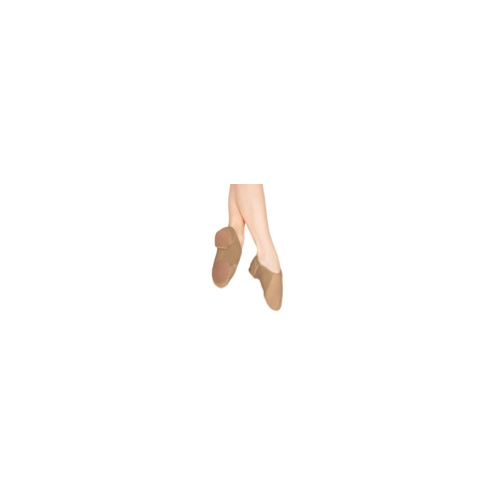 Adult Elastic Gore Slip On Jazz Boot (Colour: Caramel; Size: 4.5)